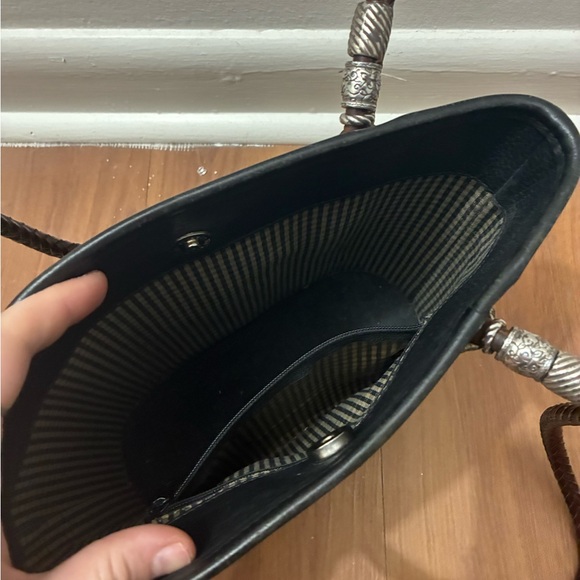 Brighten leather shoulder bag - Picture 5 of 7